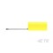 Te Connectivity Ring Terminal, 1/4 in Stud Size, 10 AWG, 600 V, PVC Insulated, Yellow 55678-1 - alternate 4